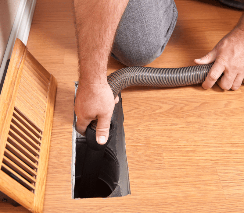We are a local HVAC contractor that offers duct cleaning and other HVAC services. 